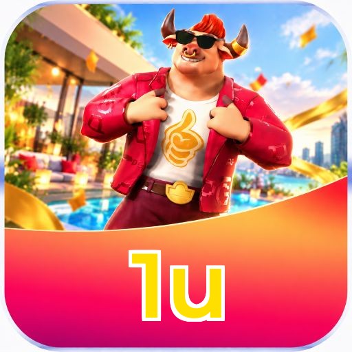 Interface da plataforma 1u mostrando slots populares e bônus de boas-vindas